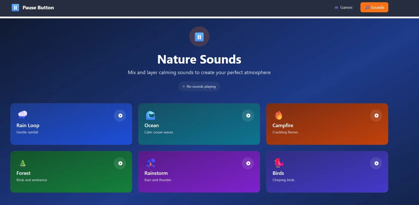 Nature Sounds Mixer